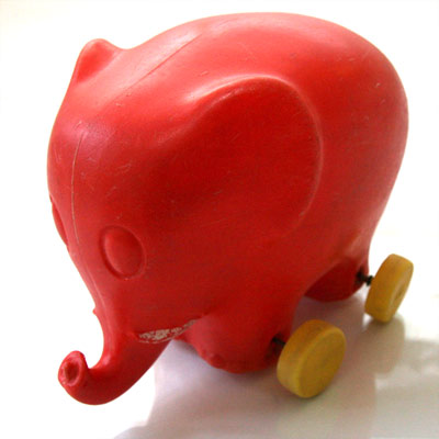 Bodil Kjær plastic elephant